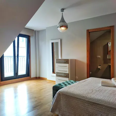 Desconectaengalicia Atico, 10m Playa Panadeira Appartement